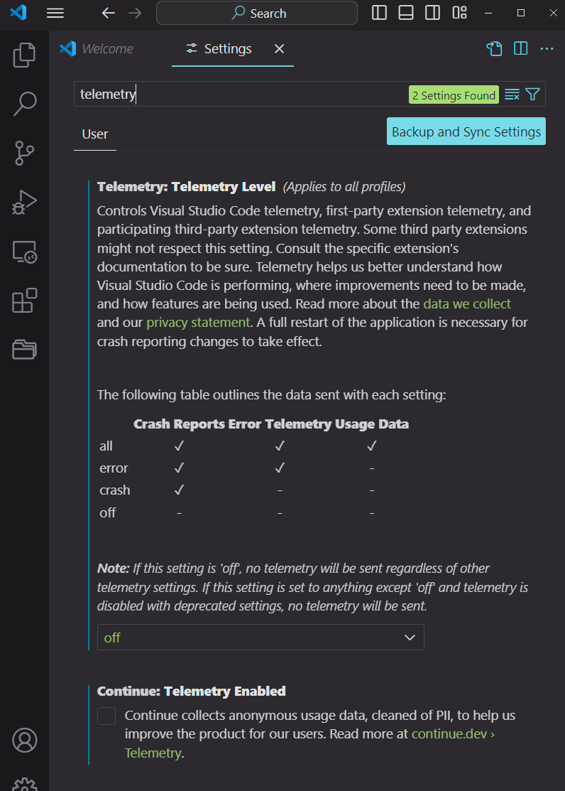 vscode_disable_telemetry